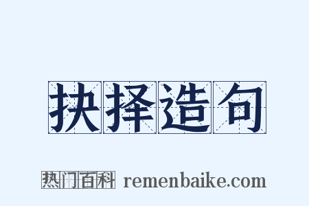 抉择造句是什么意思的图片